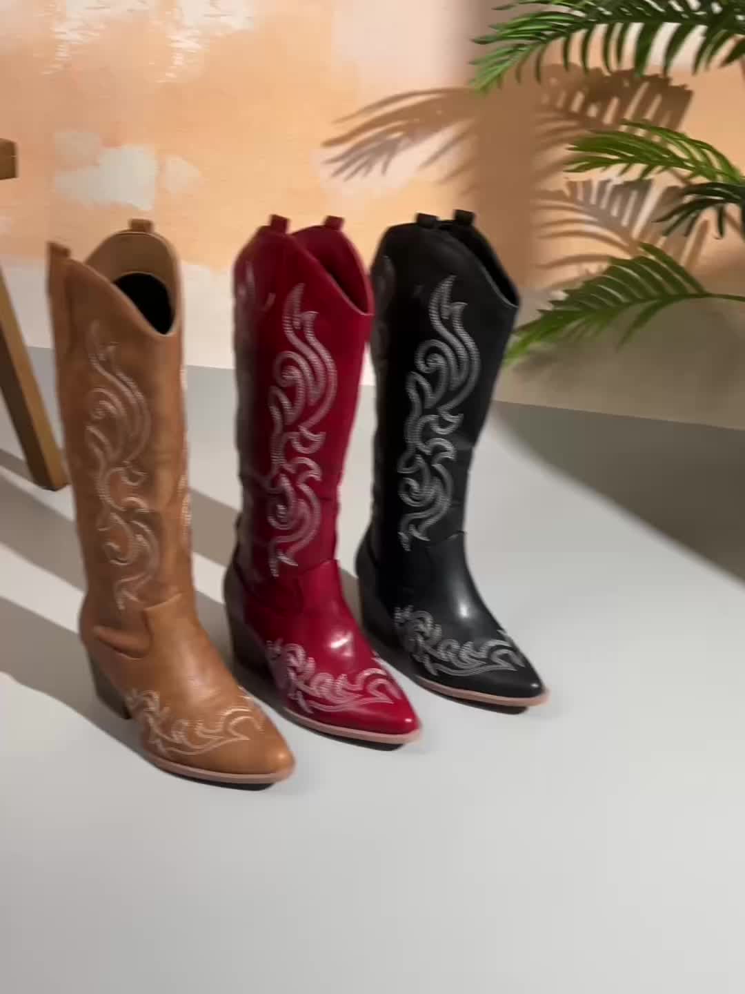 Hester | Classic Western Cowboy Boots