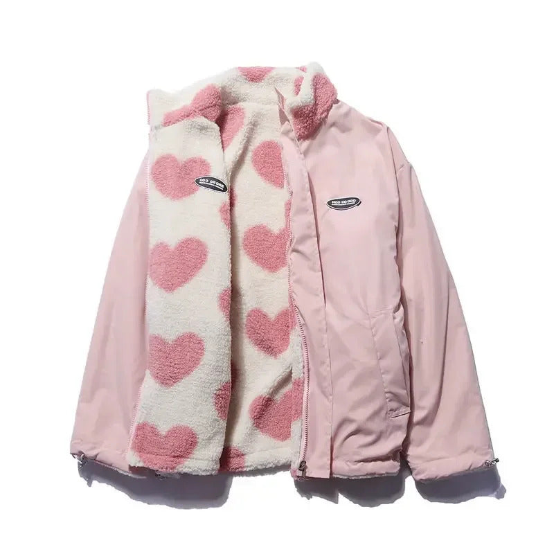 Elspeth | Reversible Heart Jacket
