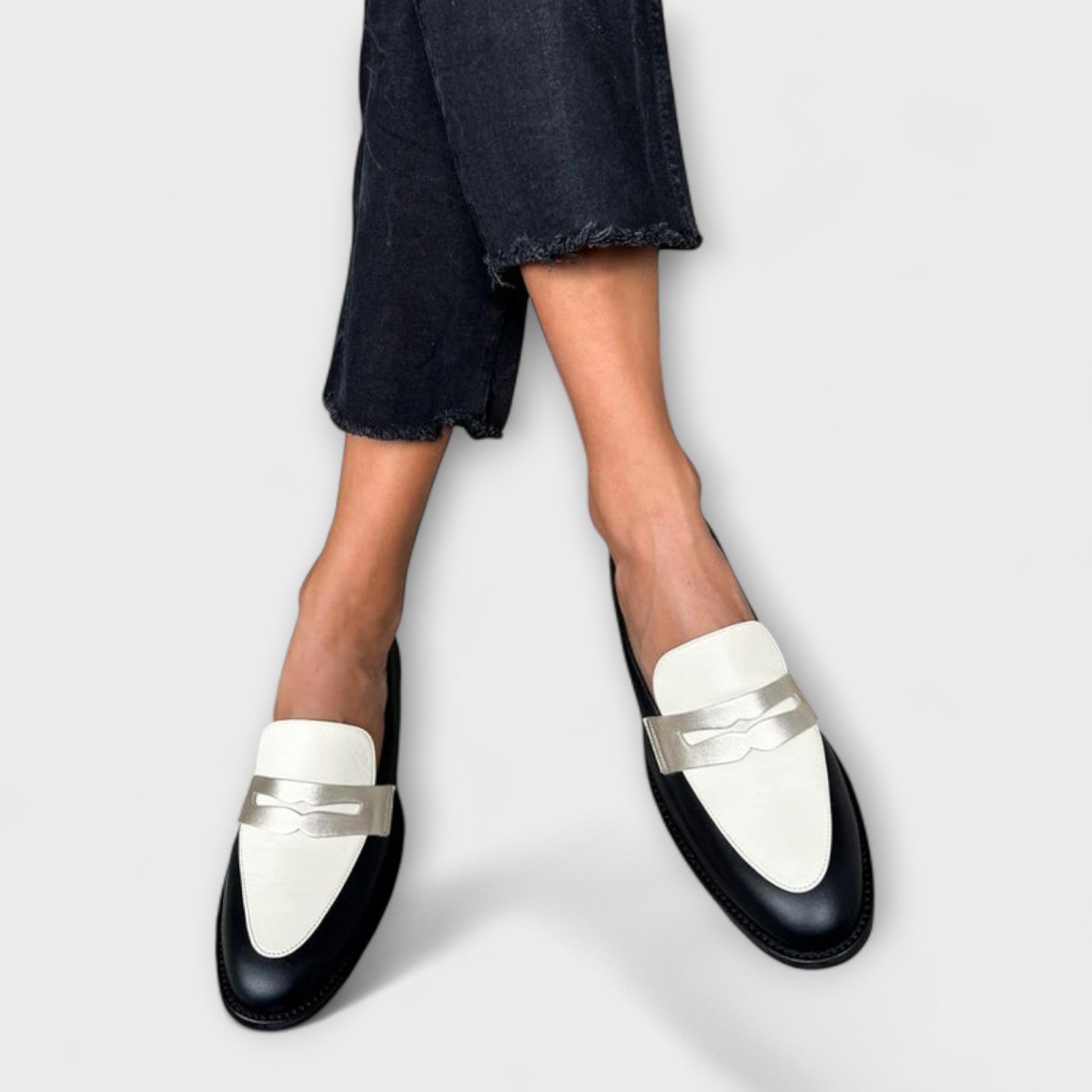 Iris - Elegant Black Loafers