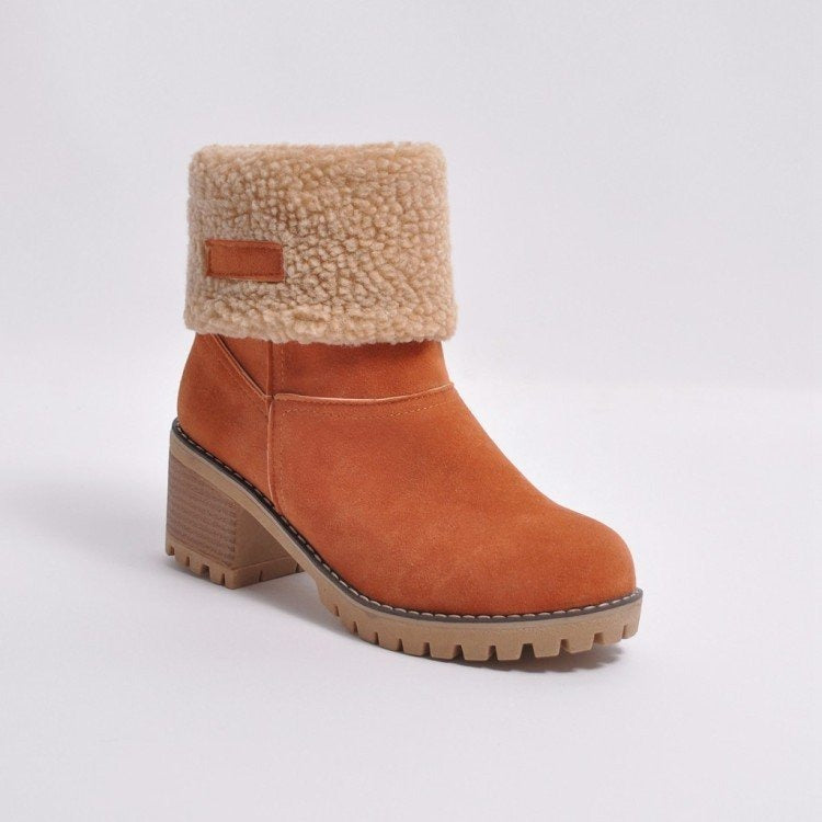 Elaris | Cozy Elegant Leather Boots