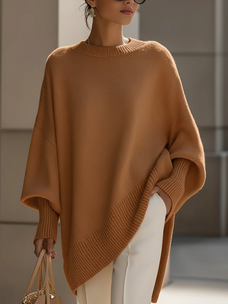 Effortless Elegance Oversized Poncho