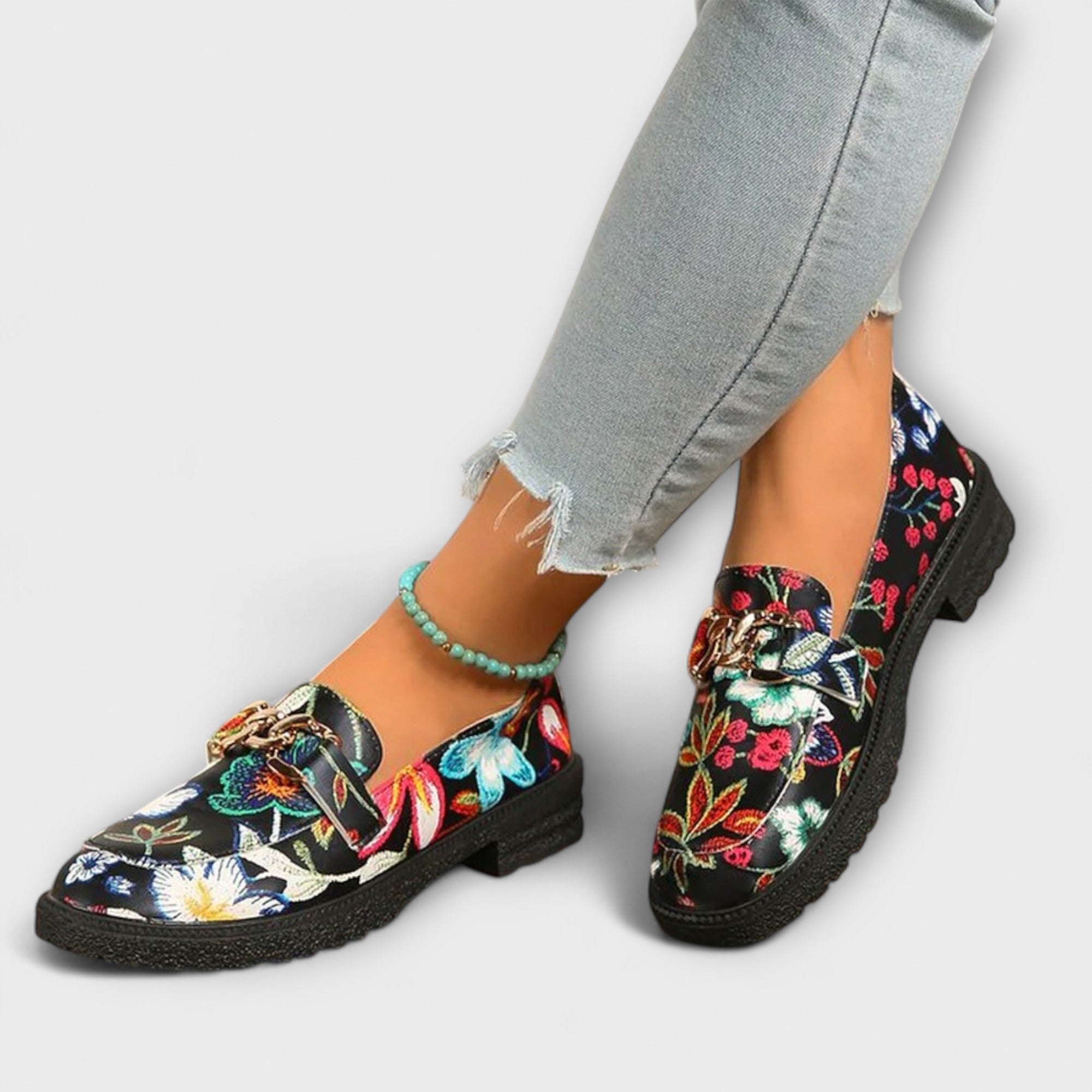 Camille - Bold Multicolor Loafers